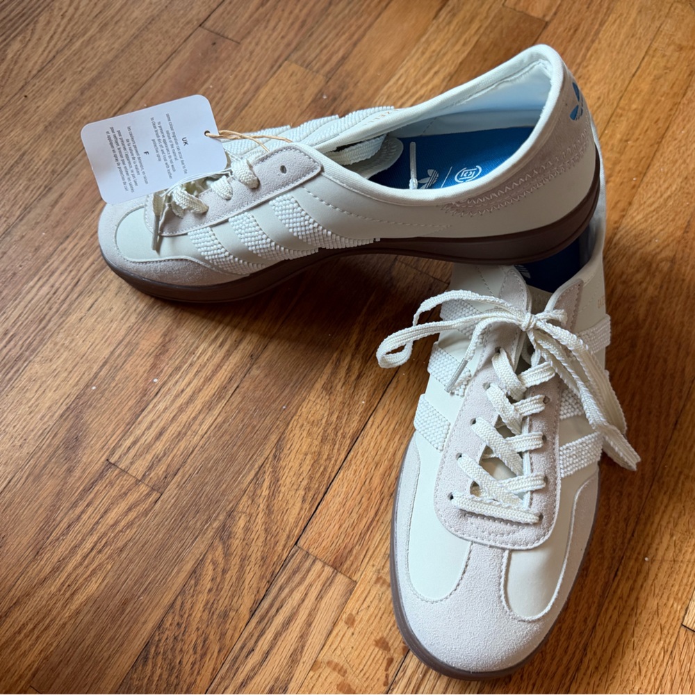 CLOT x  adidas Gazelle "Halo Ivory" Men's IH3144 Size 9 NEW